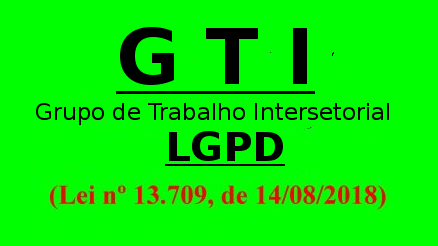 SALA DO GRUPO DE TRABALHO INTERSETORIAL DA LGPD